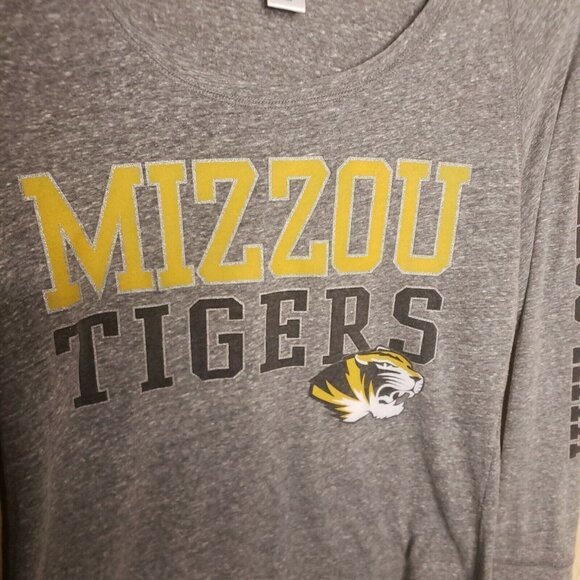 University Of Missouri Scoop Neck Long Sleeve Top - Picture 3 of 6